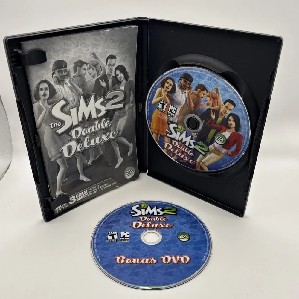 PC Game Lot of 6 – The Sims 2 Deluxe, The Sims 3, The Sims 4 & Expansions